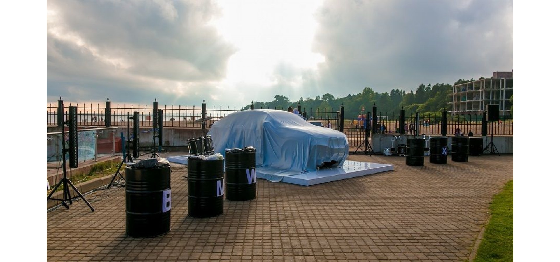 Презентация BMW X4 в загородном клубе Терейоке
